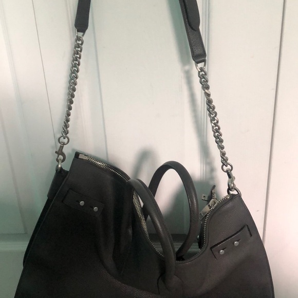Saint Laurent sac de jour grey tote crossbody - Picture 8 of 8
